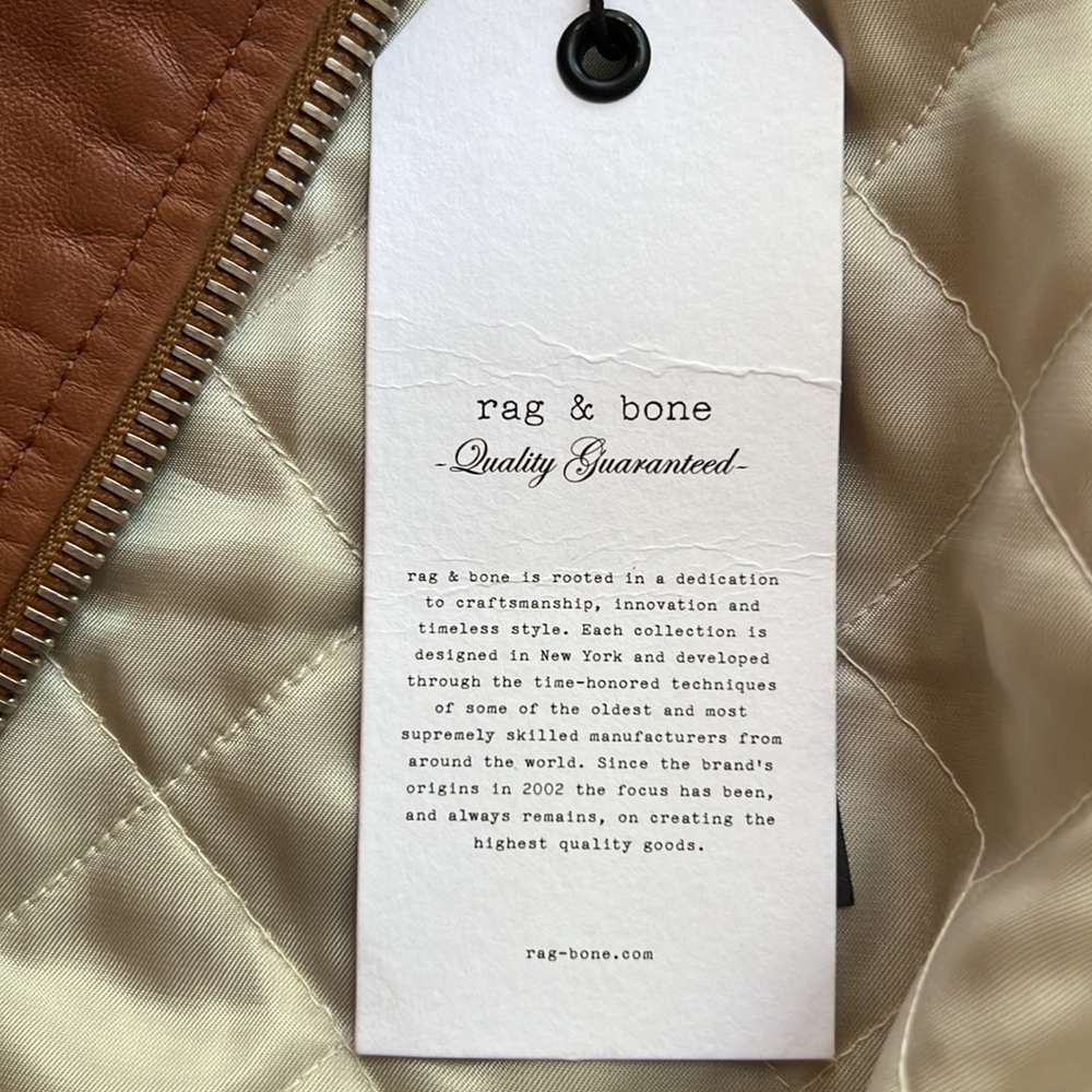 Rag & Bone Lyon Leather Jacket - Picture 14 of 14